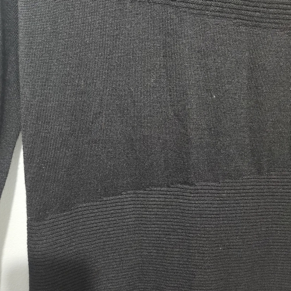 Ann Taylor Women's Black Long Sleeve Sheath Dress Size XL Wool Blend - Picture 3 of 10